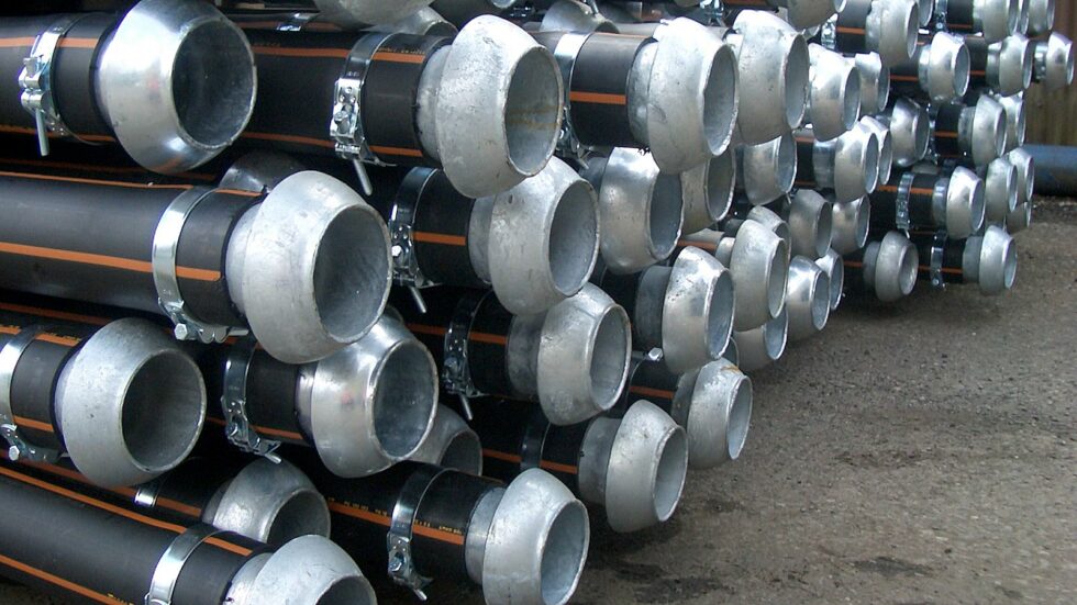 HDPE-Rohrkomponenten und flexible PVC-Schläuche von HEIDE-PUMPEN